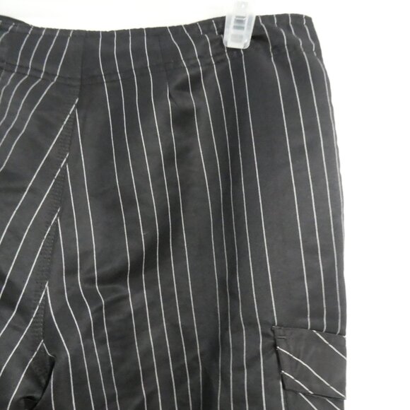 725 ORIGINALS | small | Black and Grey Striped Swim Shorts | Mesh Lining - Picture 11 of 14